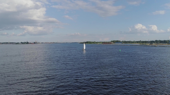 Yacht, Boats in the Bay, Schooner, Sea, Thai, Riga, Yacht, Daugava River, Beach, Ship alt