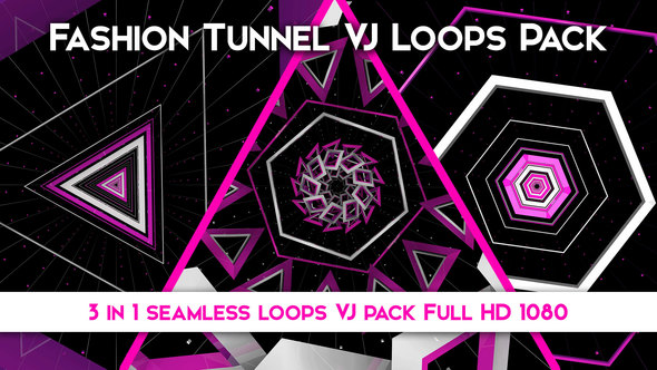 Fashion Tunnel Vj Loops Pack