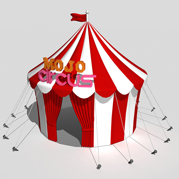 Circus Tent - 3Docean 21833929