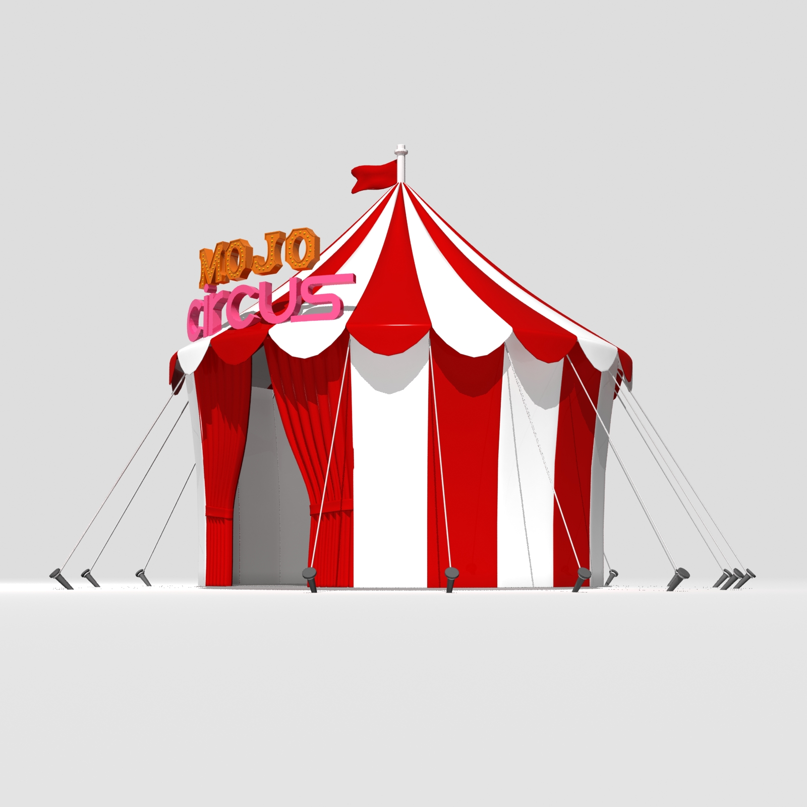 Circus Tent by Polygon3d | 3DOcean