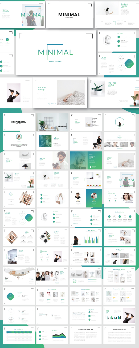 Minimal Minimalist Template - Business PowerPoint Templates