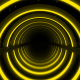 Yellow Neon Lights Infinity Tunnel - VideoHive Item for Sale