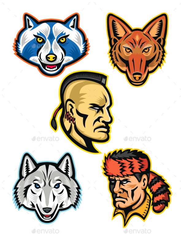 American Wildlife and Folklore Heroes Collection - Miscellaneous Characters