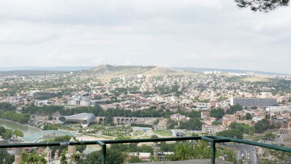 Holy Trinity Cathedral of Tbilisi Tsminda Sameba in Georgia alt