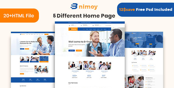 Binimoy - FinanceBusiness - ThemeForest 21712803