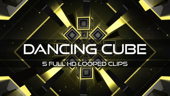 Dancing Cube VJ Loop
