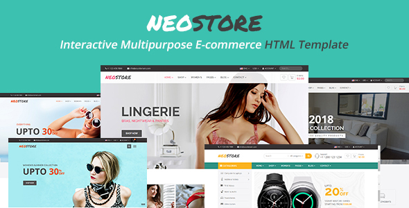 Great Neostore - Interactive Multipurpose Ecommerce HTML Template