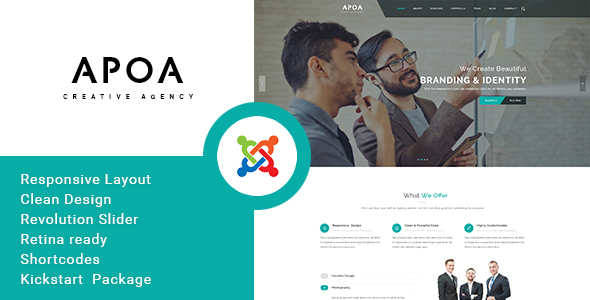 Apoa - Business Responsive Joomla Theme