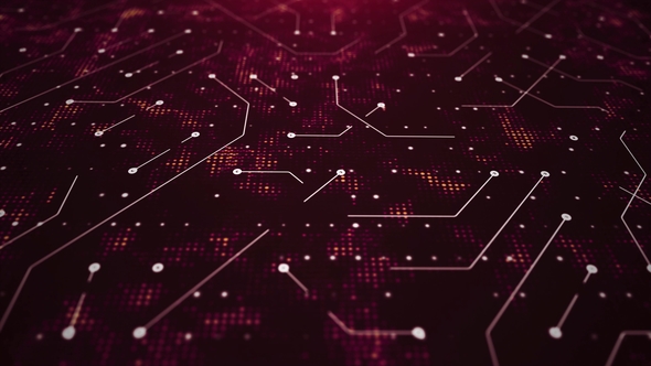 Abstract Blue World Circuit alt