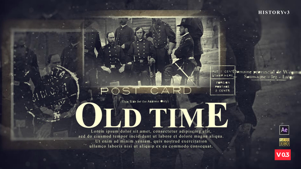 The History - VideoHive 21848970