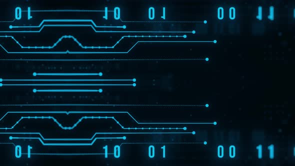 Abstract Technology Lines Data Background alt