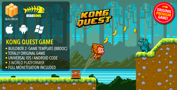 Kong Quest - CodeCanyon 21852766