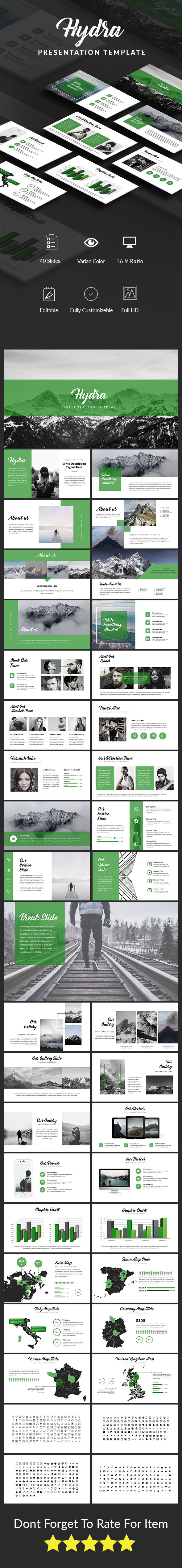 Hydra Presentation Template - Keynote Templates Presentation Templates