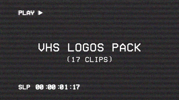 VHS Logos Pack