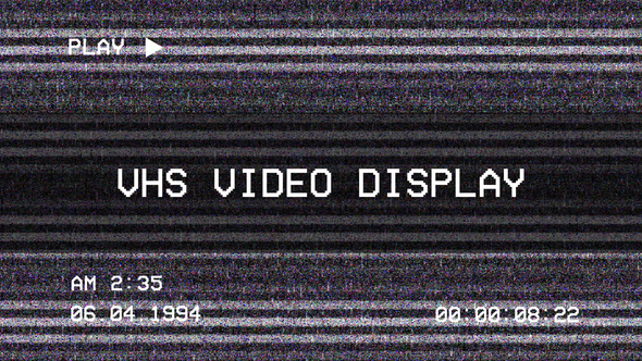 VHS Screen Indicators Pack