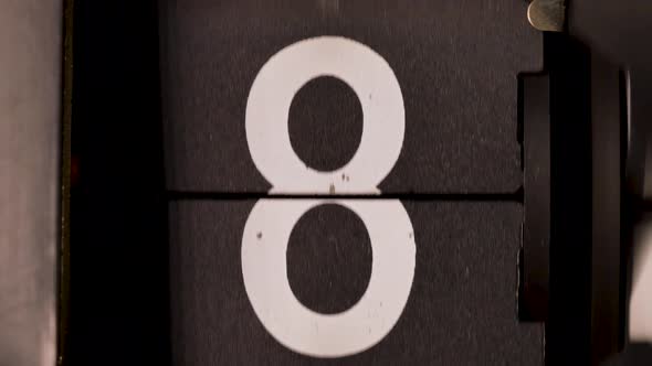 Flip Alarm clock counting up alt