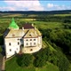 Aerial view of Olesko Castle in Lviv region, Ukraine. - VideoHive Item for Sale