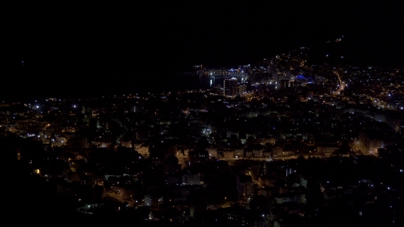 The City of Budva at Night