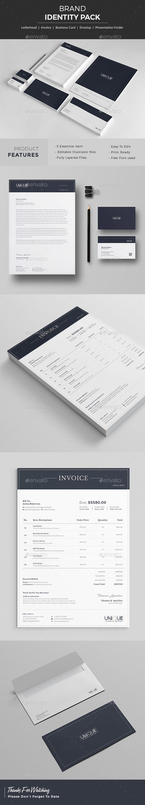 Corporate Identity - Stationery Print Templates
