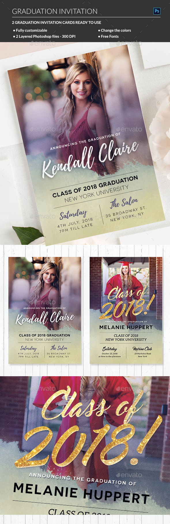Graduation Invitation - Invitations Cards & Invites