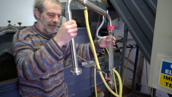 Production of Perfume Essences by Steam Distillation in Distillation Cube in a Small Alpine Village alt