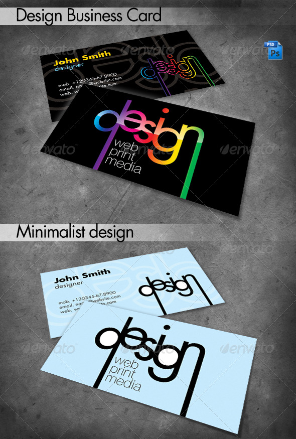 Design Business Card - Corporate Business Cards
