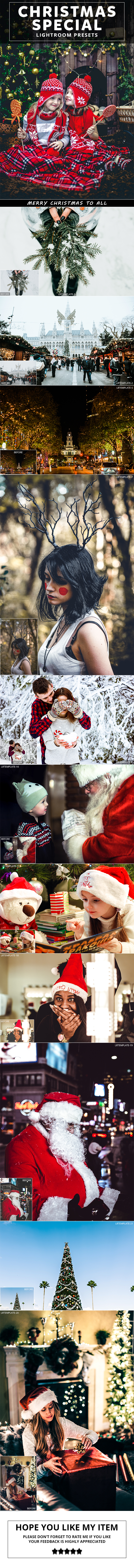 22 Christmas Special Lightroom Presets - Lightroom Presets Add-ons