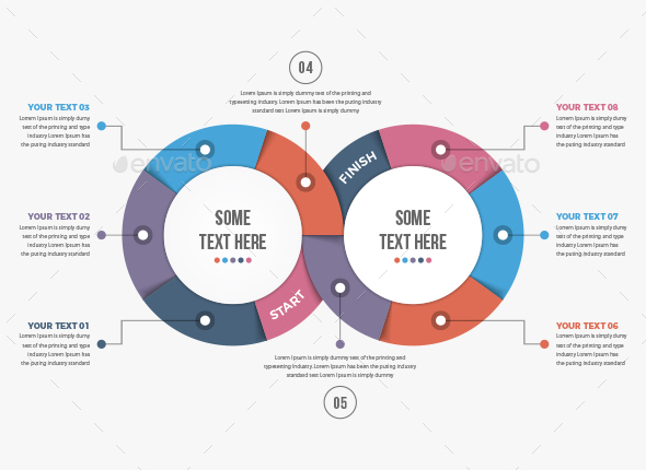 Modern Infinity Infographics - Infographics