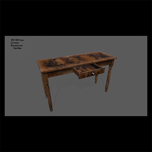 Console_Table - 3Docean 21867580
