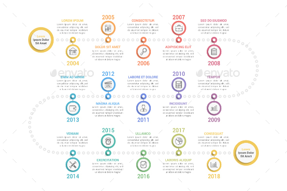 Timeline - Infographics