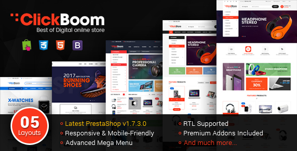 ClickBoom - Responsive Multipurpose Prestashop 1.6 and 1.7 Theme - PrestaShop eCommerce