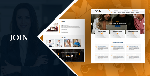 Join One Page - ThemeForest 21735847