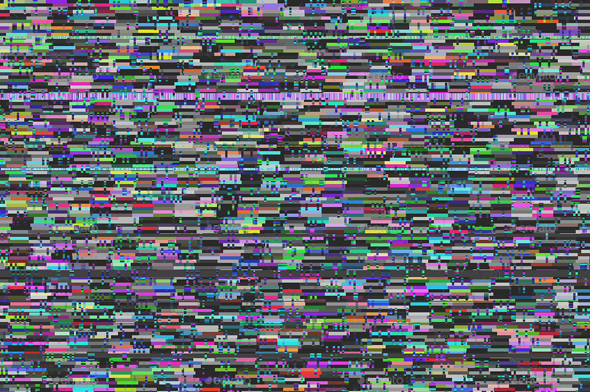 10 Seamless Error Glitch Backgrounds by TexturesStore | 3DOcean