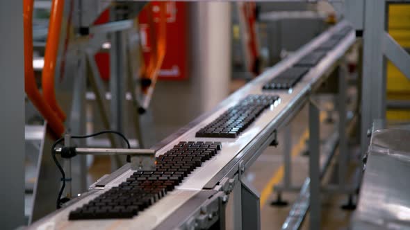 Candy Factory, Production Line of Chocolates