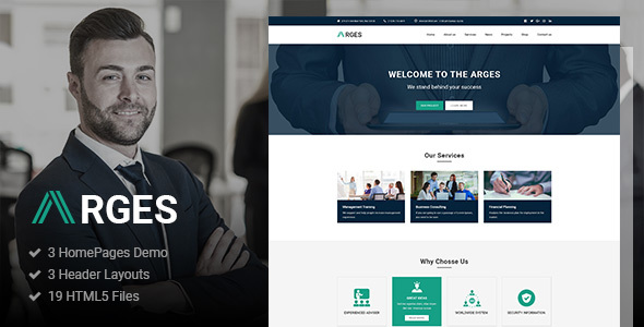 Extraordinary Arges | Corporate & Business HTML5 Template