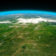 4K Green Earth Close Up Horizon - VideoHive Item for Sale