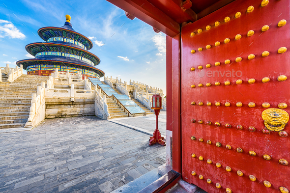 Temple of Heaven in Beijing - Stock Photo - Images