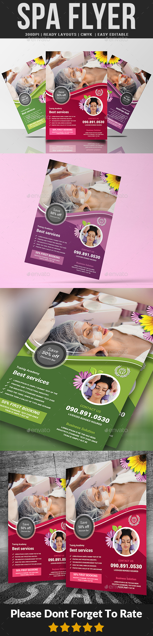 Spa Flyer - Corporate Flyers