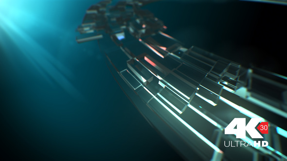 Blue Glass Macro Background alt