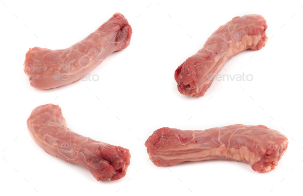 Raw chicken neck - Stock Photo - Images