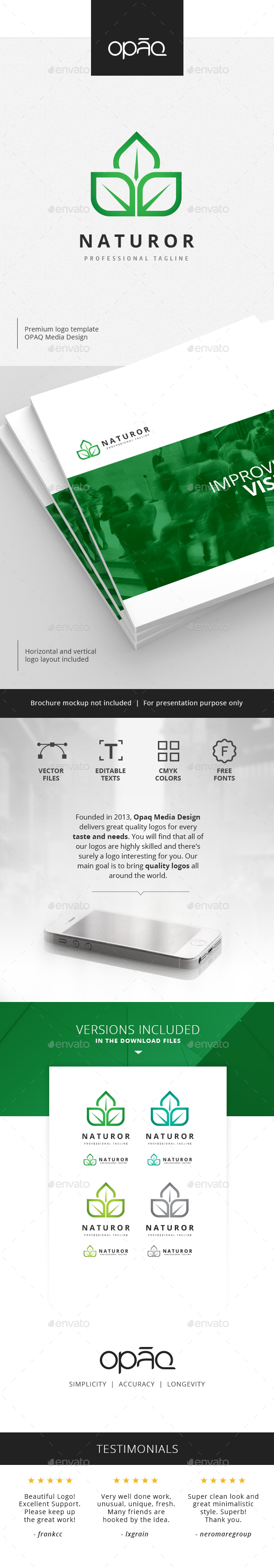 Natural Technologies Logo - Nature Logo Templates