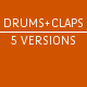 Percussive Drums and Claps Percussive Drums and Claps