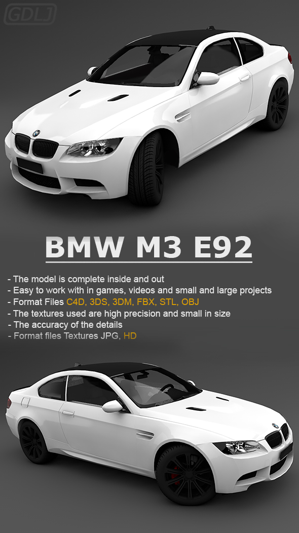 BMW M3 E92 - 3Docean 21879246