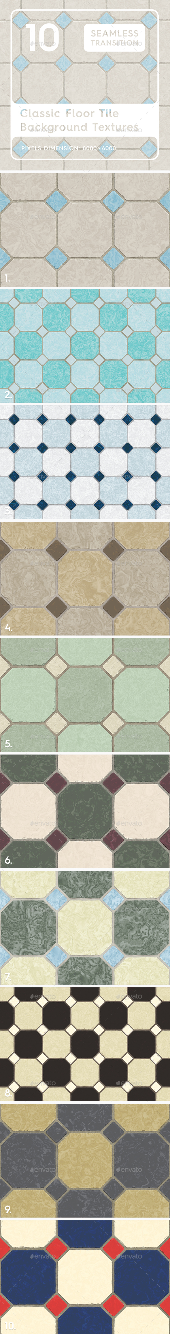 10 Classic Floor - 3Docean 21879953