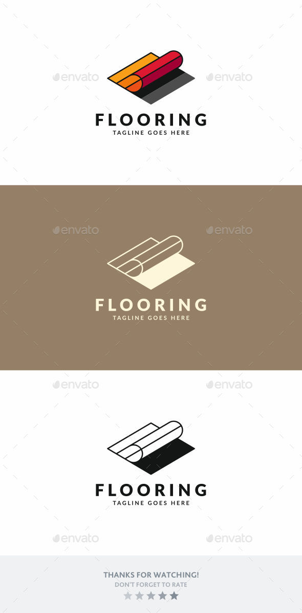 Flooring - Objects Logo Templates