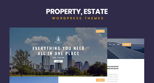 Best Real Estate & Property WordPress Themes