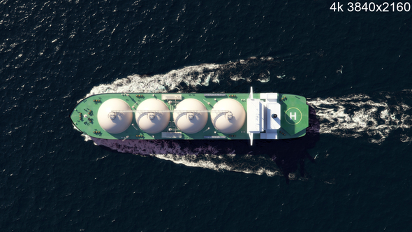 LNG Tanker 4k