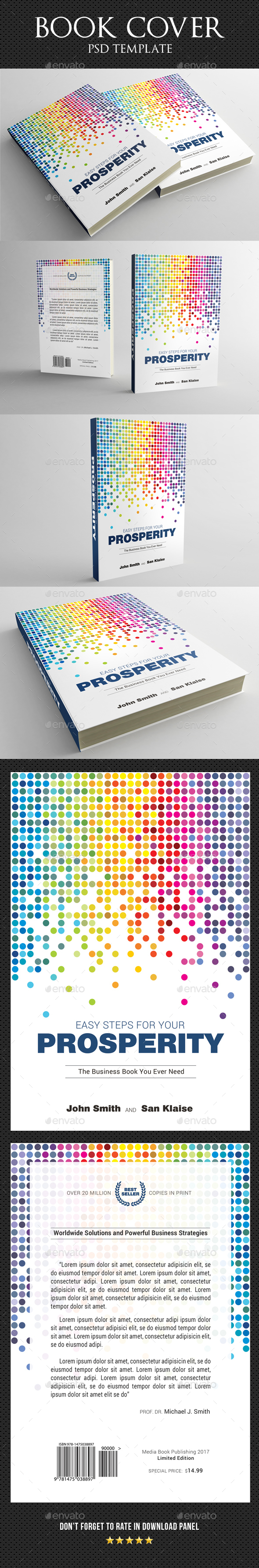 Book Cover Template 46 - Miscellaneous Print Templates