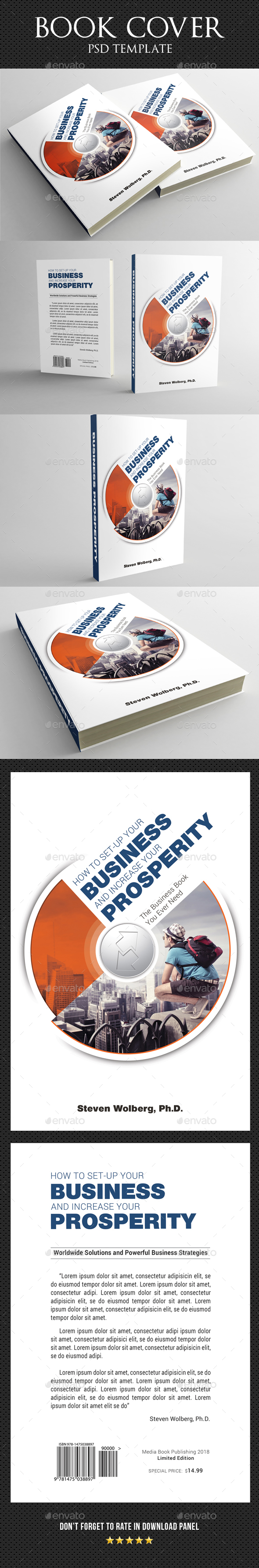 Book Cover Template 47 - Miscellaneous Print Templates