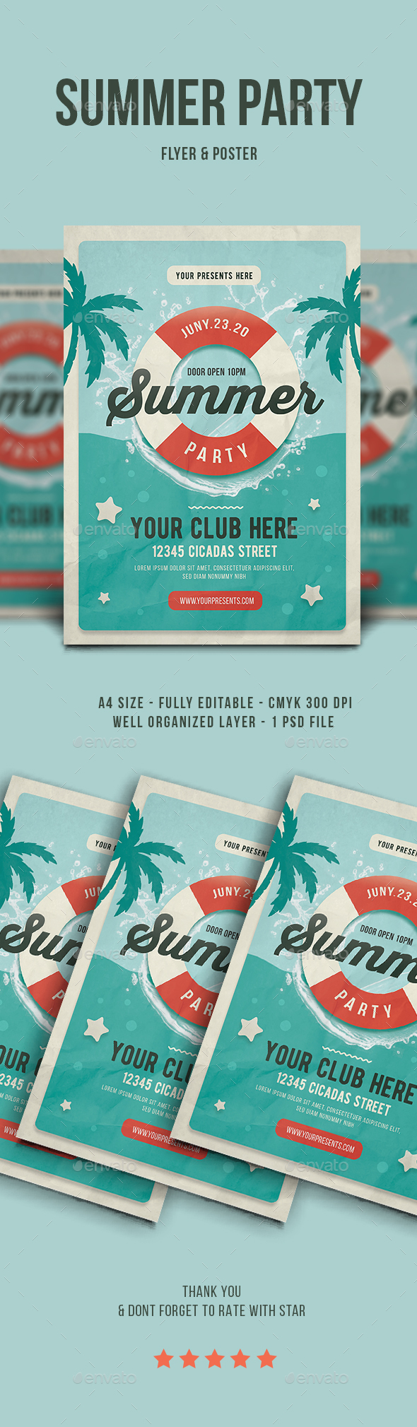 Summer Party Flyer